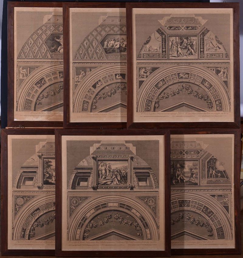 Tredici stampe su tela  - Auction Antiques and Old Masters - Cambi Casa d'Aste