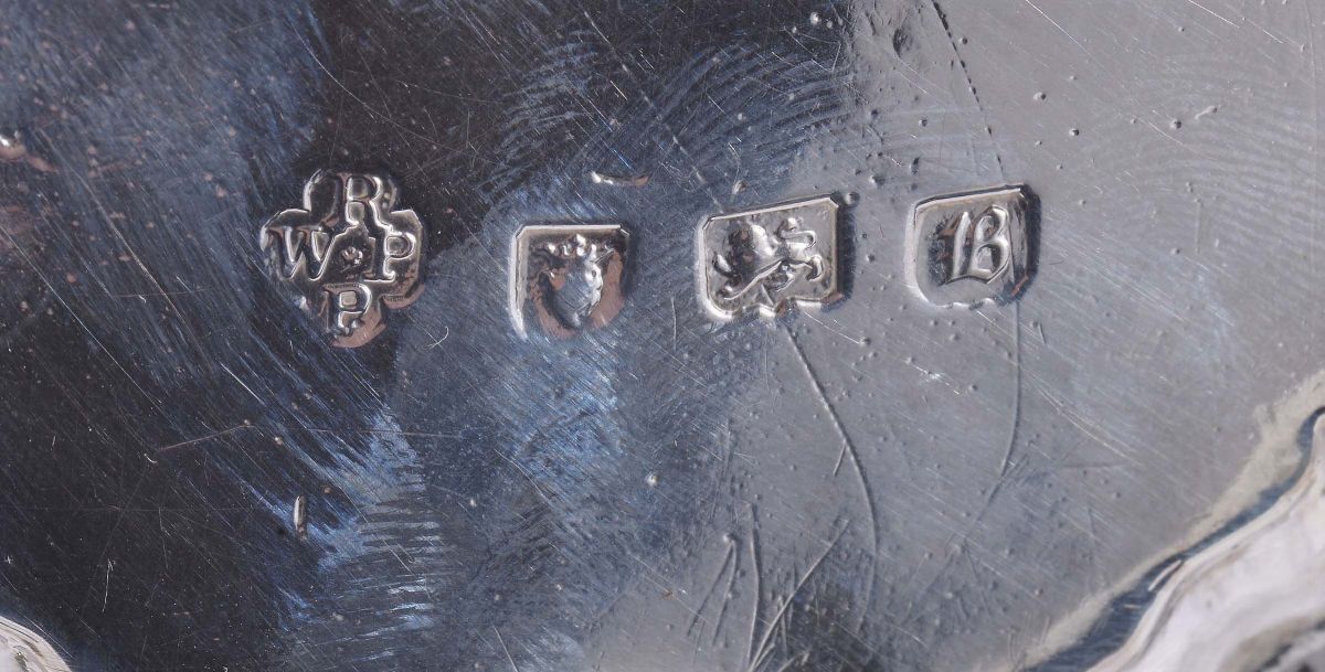 Coppia di Salver in Argento