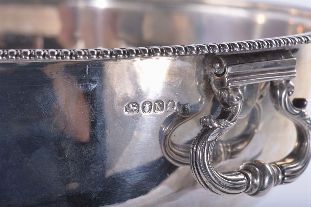 Coppia di Zuppiere in Argento