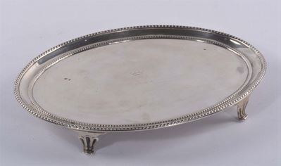 Alzatina Ovale in Argento