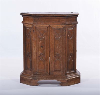 Credenza in Noce con Piano Apribile, XVIII Secolo