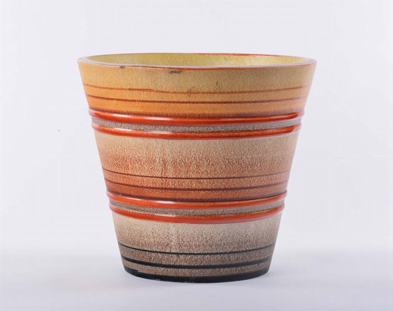 M.G.A. - Albisola Cachepot  - Auction Decorative Arts of XX Century - I - Cambi Casa d'Aste