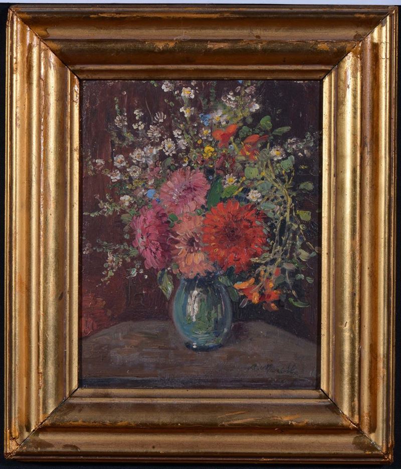Amedeo Merello (1890-1979) Fiori  - Auction 19th and 20th Century Paintings - Cambi Casa d'Aste