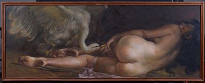 Mattia Traverso (1885-1956), Attribuito Aleda e il Cigno