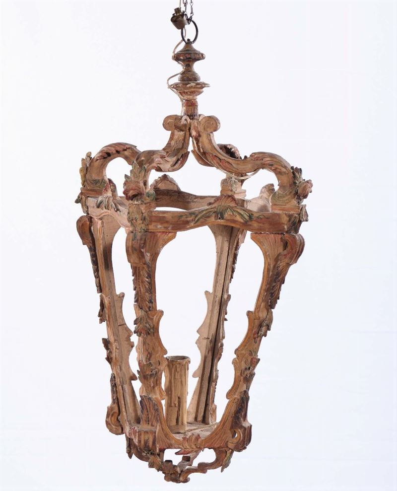 Lampione in stile  - Asta Antiquariato e Dipinti Antichi - Cambi Casa d'Aste