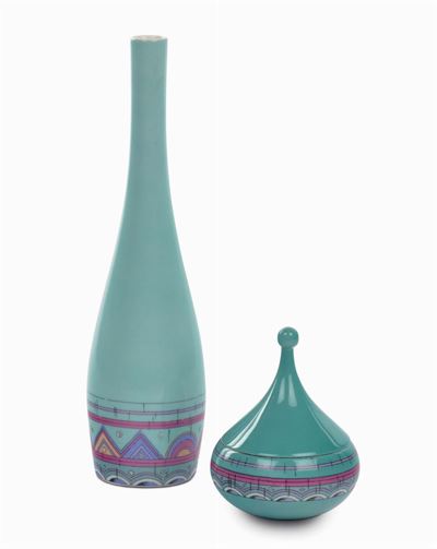 Emilio Pucci - Rosenthal Studio Linevaso e Scatola con Coperchio