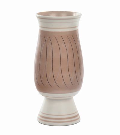 Alfred Read Burgess - Freeformvase Brown Mod. 704 Pr.b