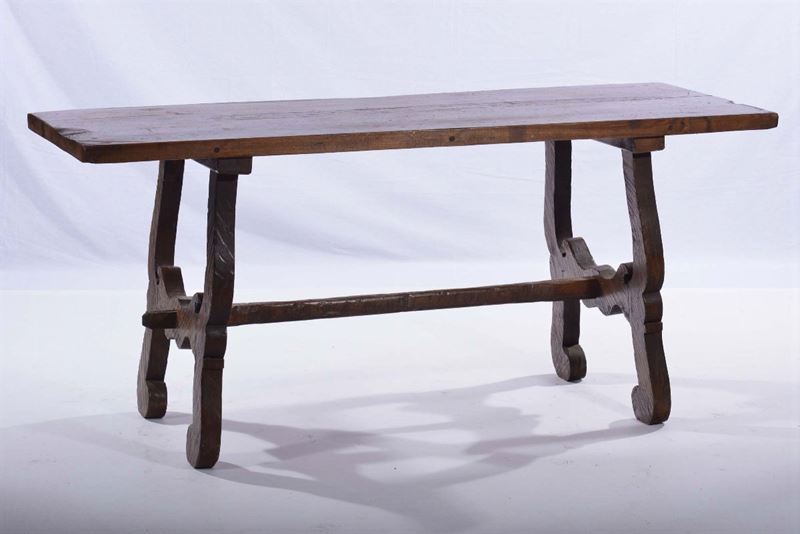 Tavolo fratino in stile  - Asta Antiquariato e Dipinti Antichi - Cambi Casa d'Aste