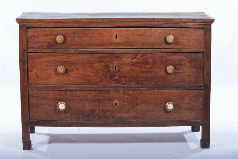 Comò a tre cassetti  - Auction OnLine Auction 09-2012 - Cambi Casa d'Aste