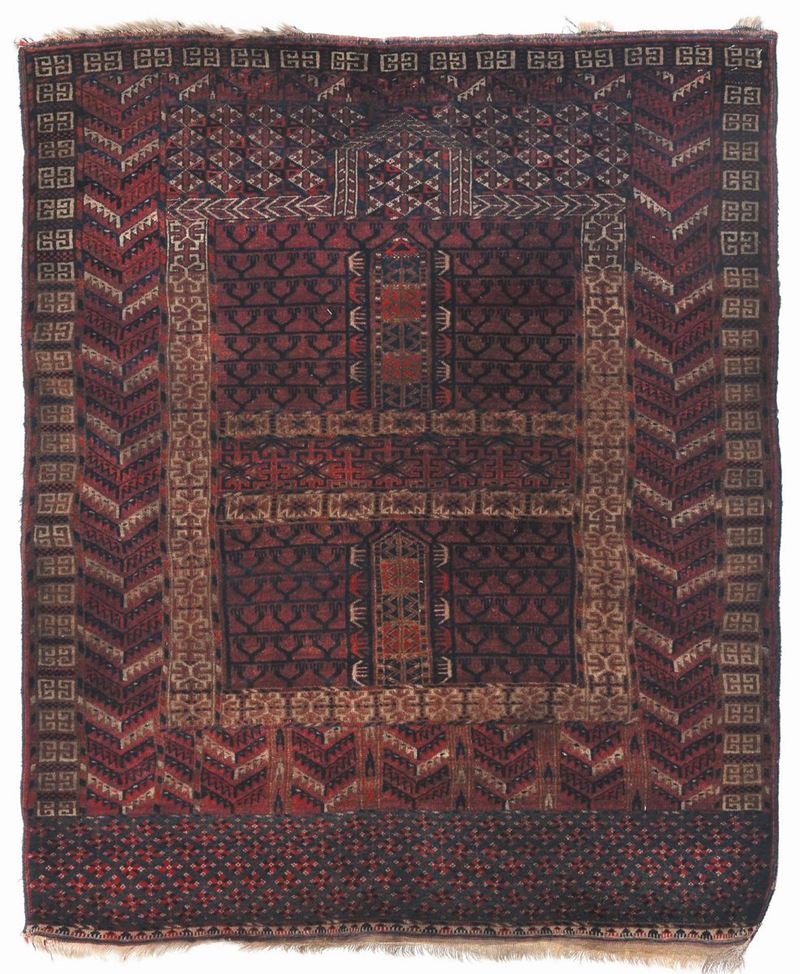 An Ensi Tekke early 20th century.  - Auction Ancient Carpets - Cambi Casa d'Aste