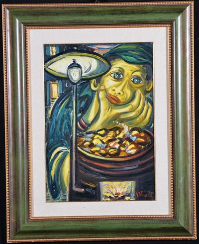Giuseppe Viola (1933)venditore di Castagne