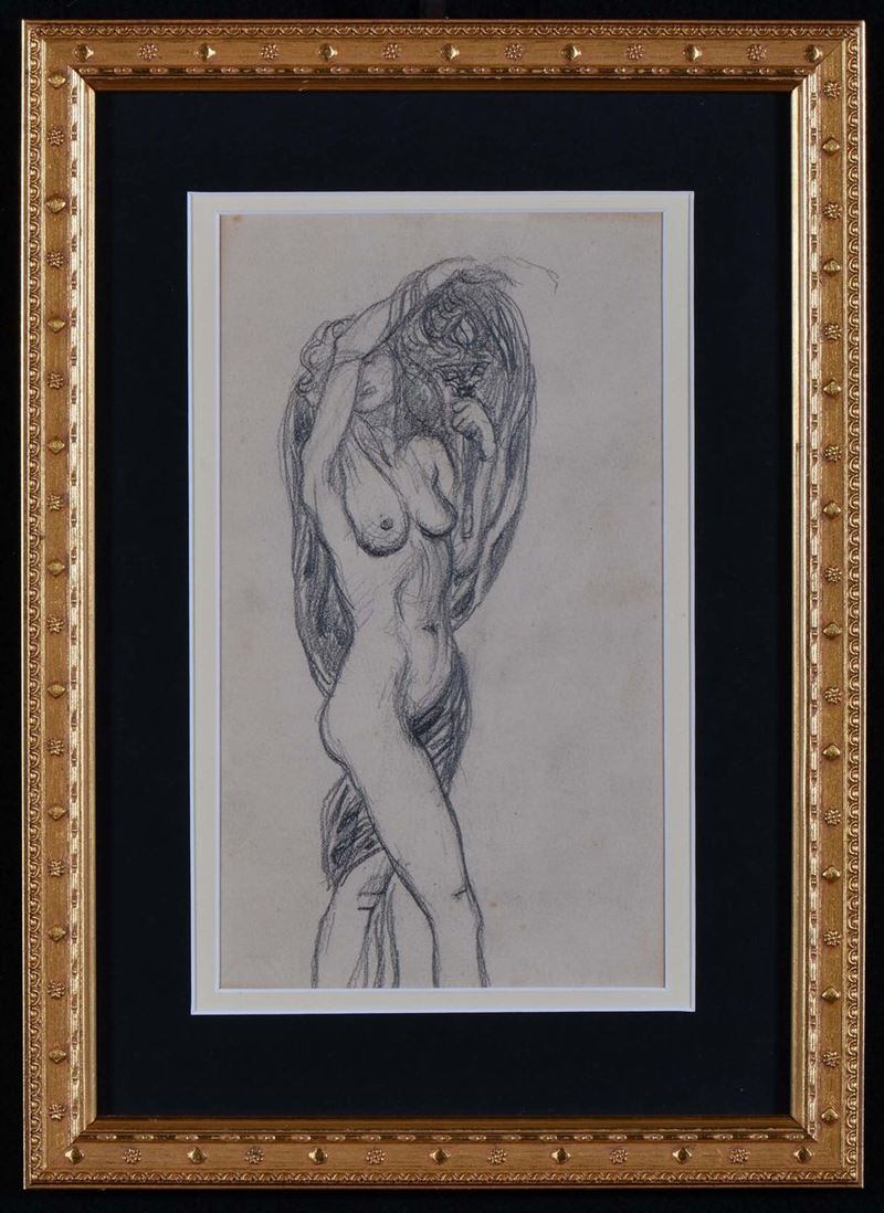 Rubaldo Merello (1872-1922) Figura  - Auction 19th and 20th Century Paintings - Cambi Casa d'Aste
