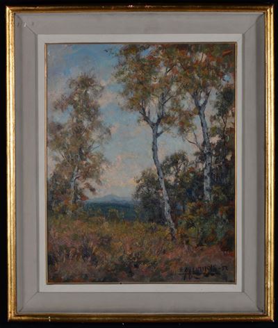 Gigi Comolli (1893-1976)settembre in Brughiera