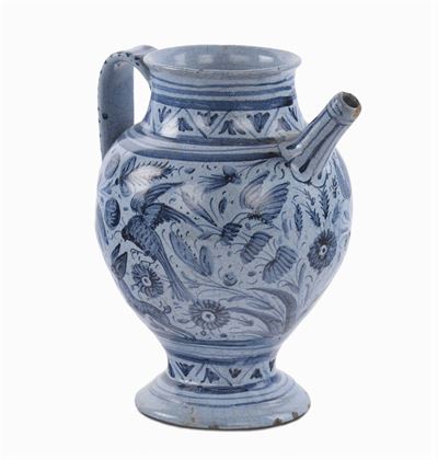 Brocca in Maiolica, XVIII Secolo