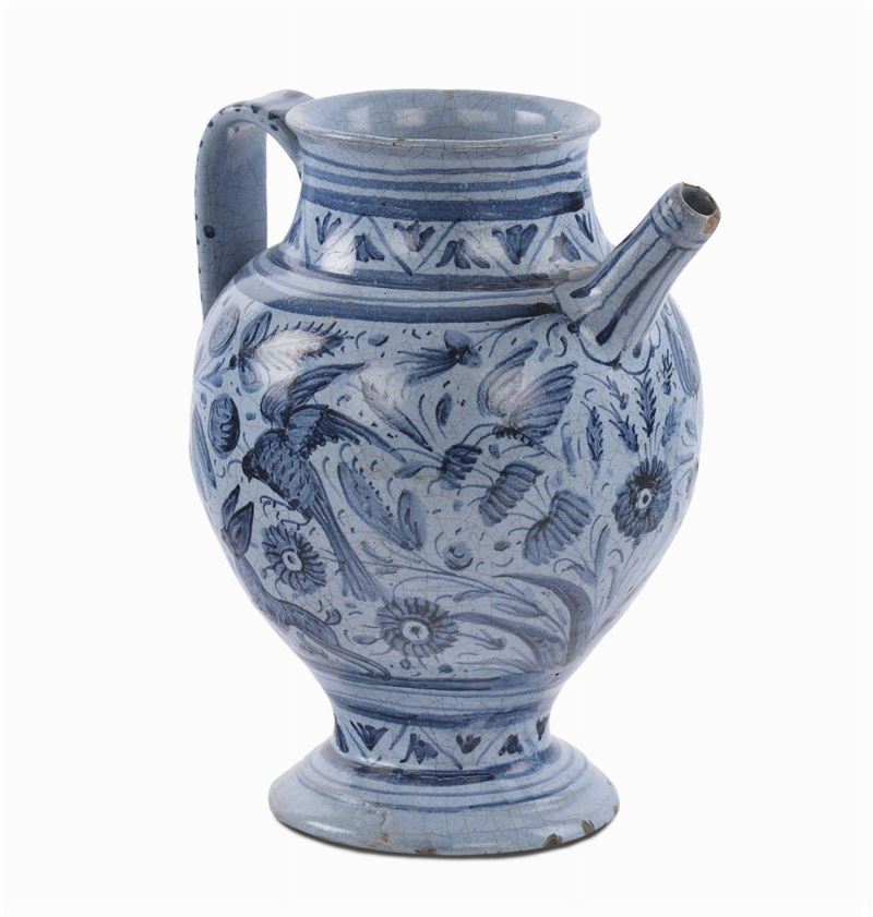 Brocca in maiolica, XVIII secolo  - Auction Antiques and Old Masters - Cambi Casa d'Aste