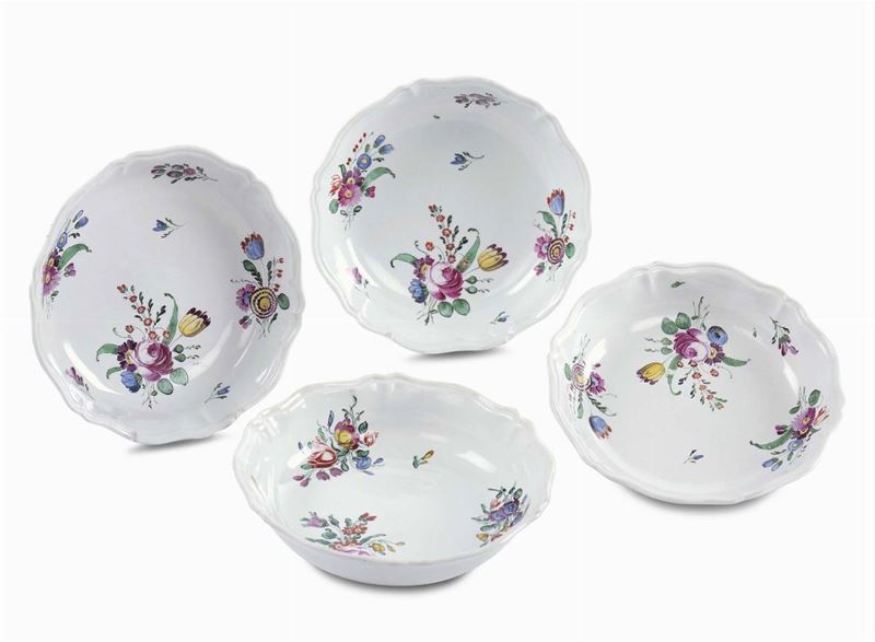 Quattro terrine in porcellana, Ginori XVIII secolo  - Auction Antiques and Old Masters - Cambi Casa d'Aste