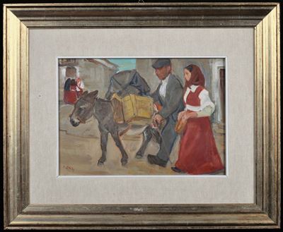 Stanis Dessy (1900-1986)figure Sarde