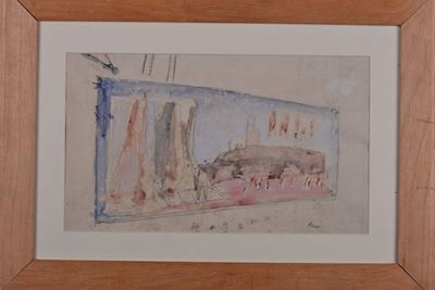 Mario Sironi (1885-1961), Attribuito Abozzetto