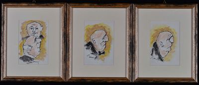 Mino Maccari (1898-1989)caricature