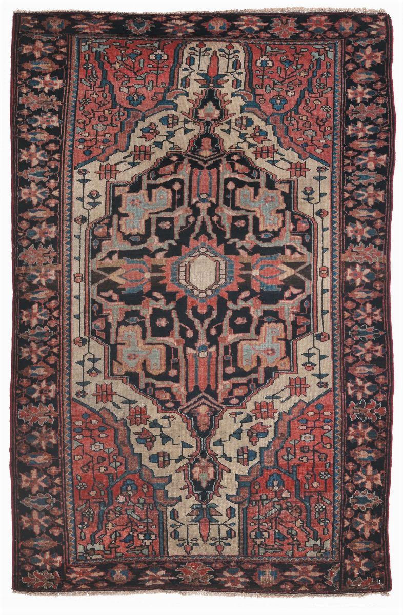 Tappeto persiano Saruk, inizio XX secolo  - Asta Arredi e Oggetti d'Arte da Importanti Collezioni Private - Cambi Casa d'Aste