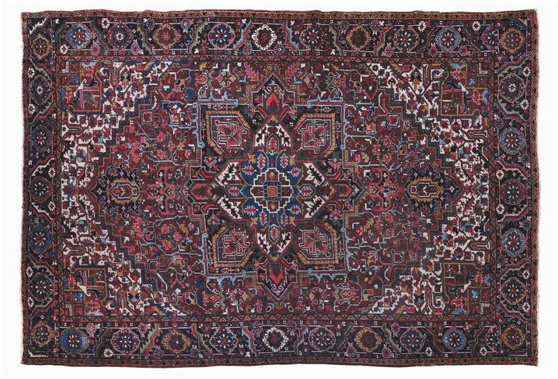 A northwest persia carpet, Heritz early 20th century. Good condition  - Auction Ancient Carpets - Cambi Casa d'Aste