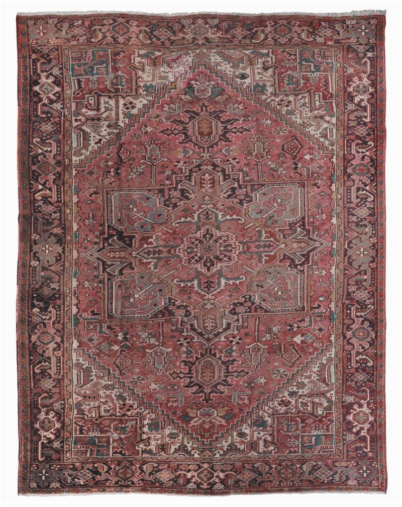 A north-west Persia Heritz 20th century.Good condition.  - Auction Ancient Carpets - Cambi Casa d'Aste