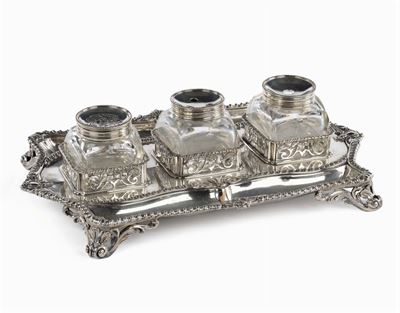 Calamaio in Argento, Londra 1770