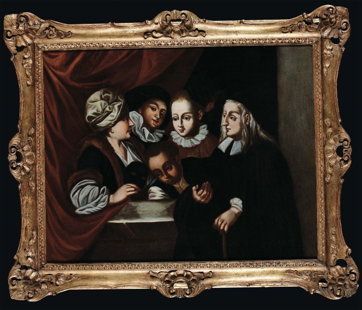 Scuola Veneta del XVIII Secoloepisodi della Commedia Dell'arte