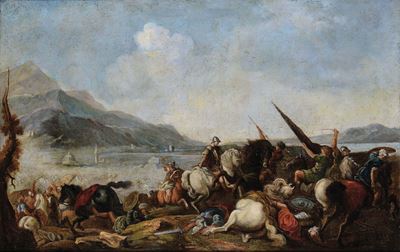 Anonimo del XIX Secolobattaglia