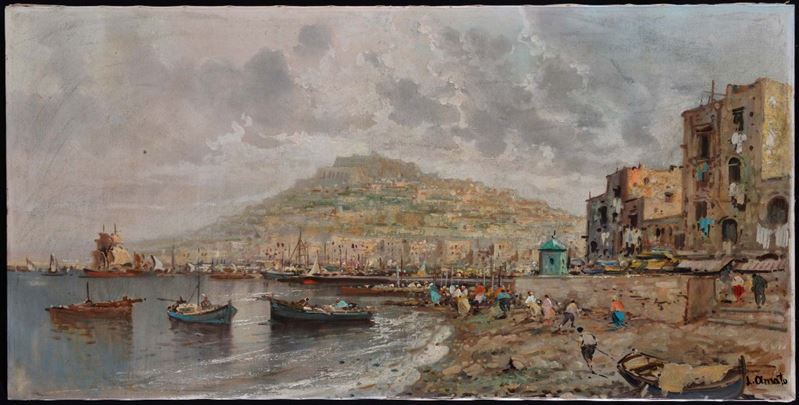 L. Amato Costa Sarda, Palu  - Asta Antiquariato e Dipinti Antichi - Cambi Casa d'Aste