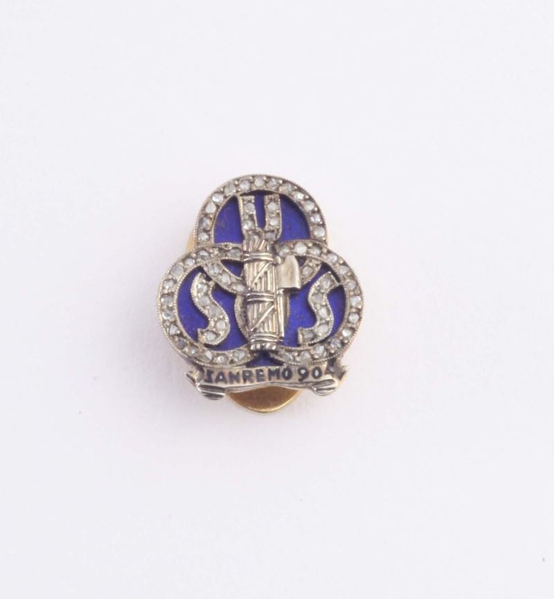 Distintivo del fascio  - Auction Silvers, Ancient and Contemporary Jewels - Cambi Casa d'Aste