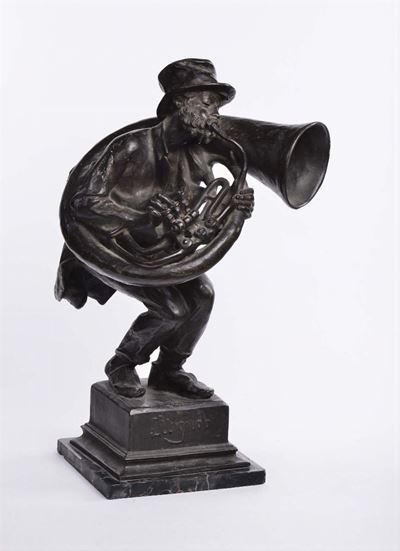 Achille D'orsi (1845-1929)L'usignolo