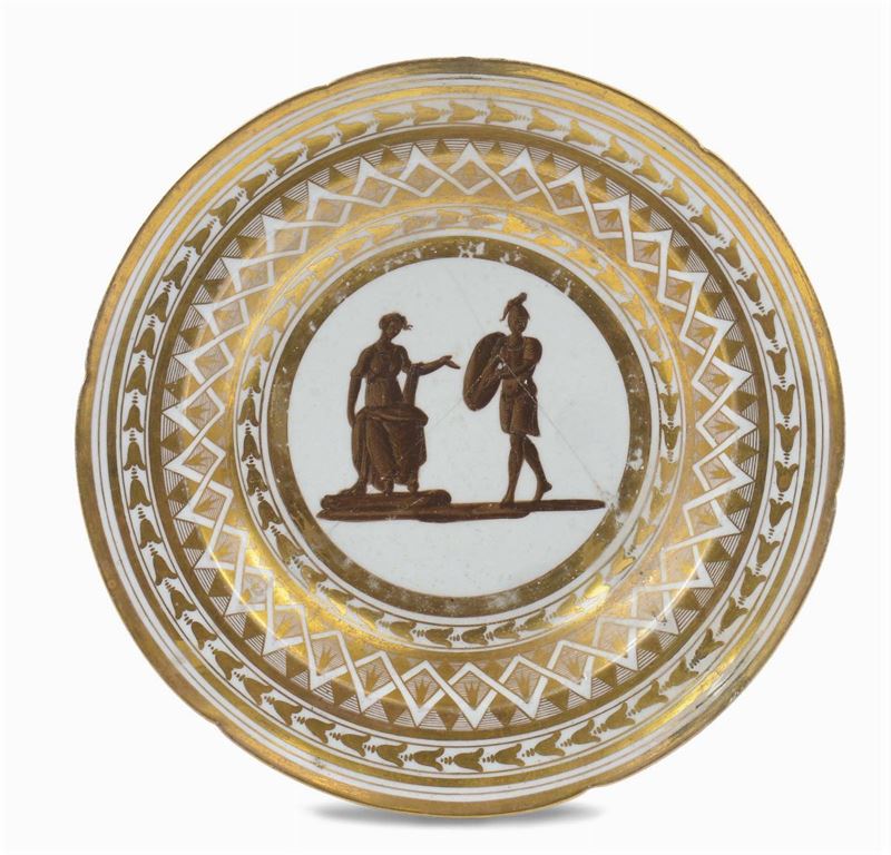 Piatto in porcellana della Real Fabbrica  - Auction Antiques and Old Masters - Cambi Casa d'Aste