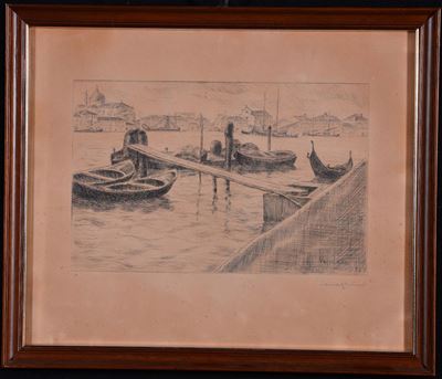 Pio Semeghini (1878-1964)veduta di Venezia