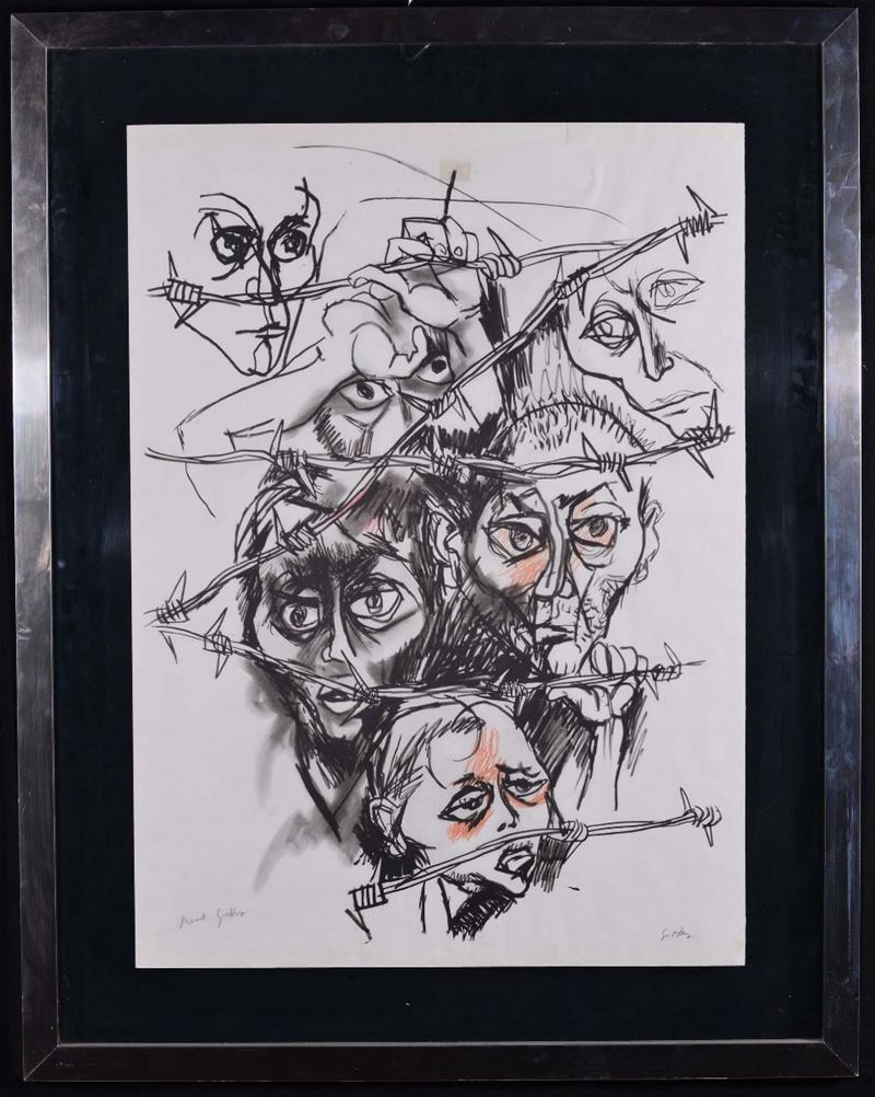 Renato Guttuso (1911-1987) Olocausto  - Auction Time Auction 9-2014 - Cambi Casa d'Aste