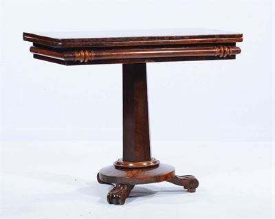 Tavolino da Gioco con Piano a Libro, XIX Secolo