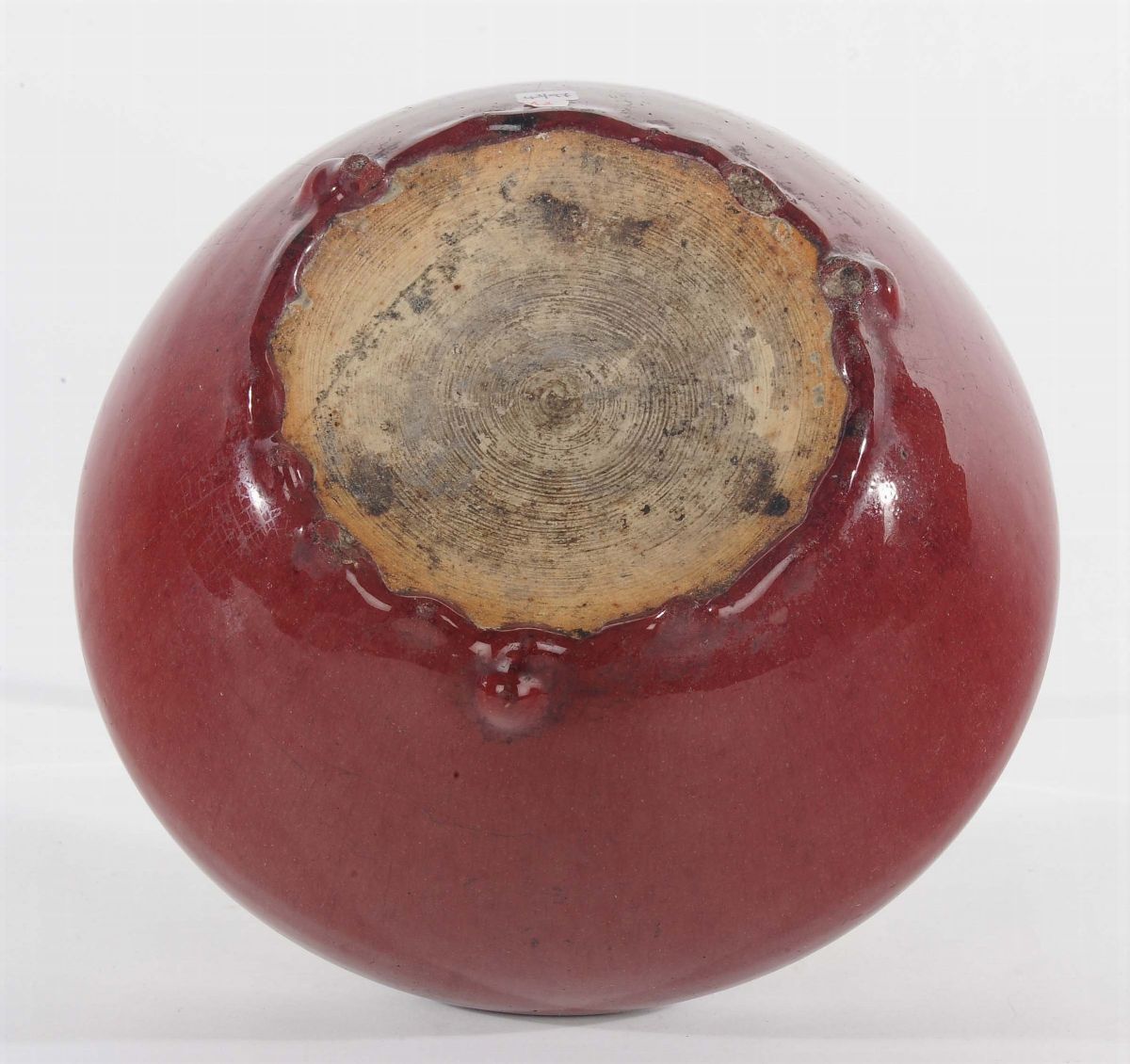 Cachepot Sangue di Bue, Cina XIX Secolo