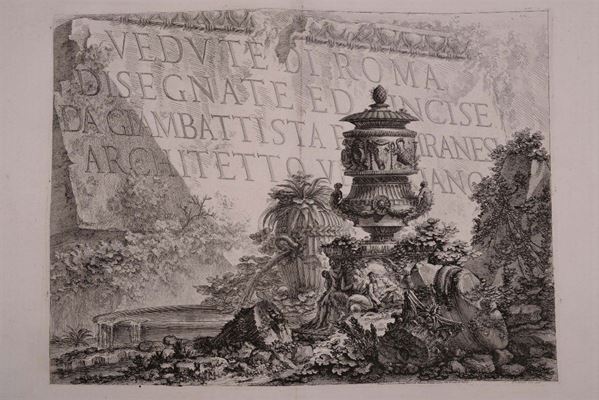 Giovanni Battista Piranesi (1720-1778) Vedute di Roma
