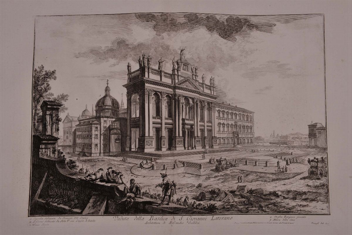 Giovanni Battista Piranesi (1720-1778)vedute di Roma