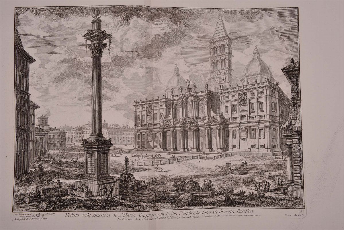 Giovanni Battista Piranesi (1720-1778)vedute di Roma