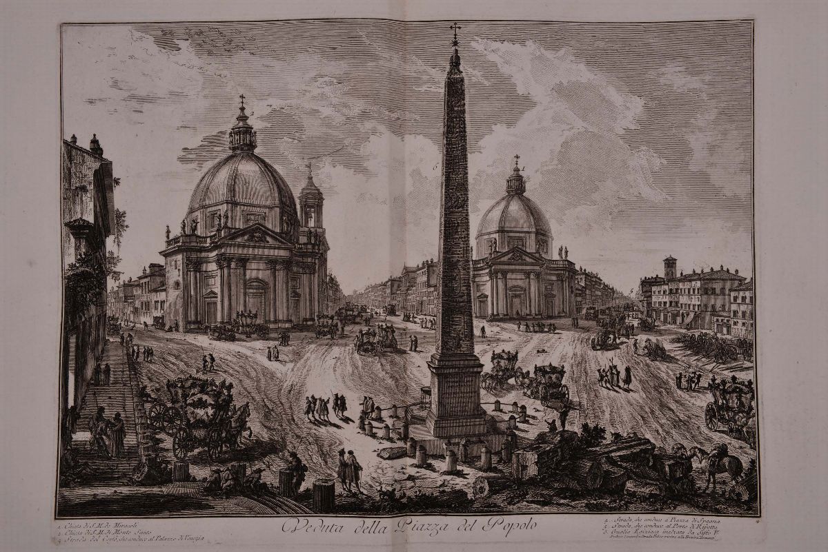 Giovanni Battista Piranesi (1720-1778)vedute di Roma