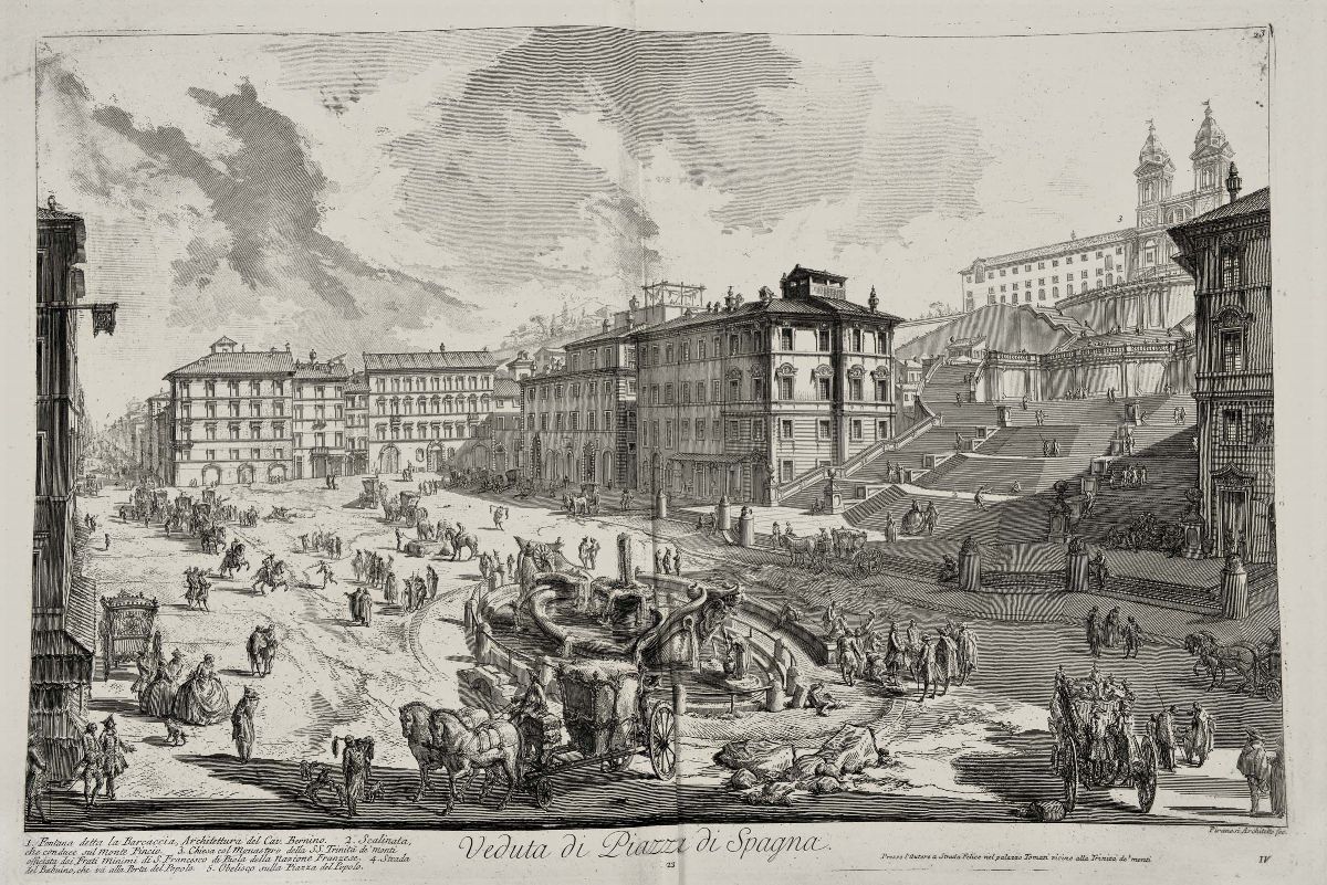 Giovanni Battista Piranesi (1720-1778)vedute di Roma