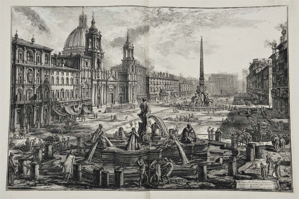 Giovanni Battista Piranesi (1720-1778)vedute di Roma