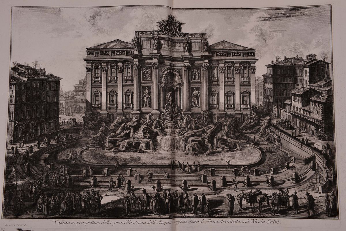 Giovanni Battista Piranesi (1720-1778)vedute di Roma