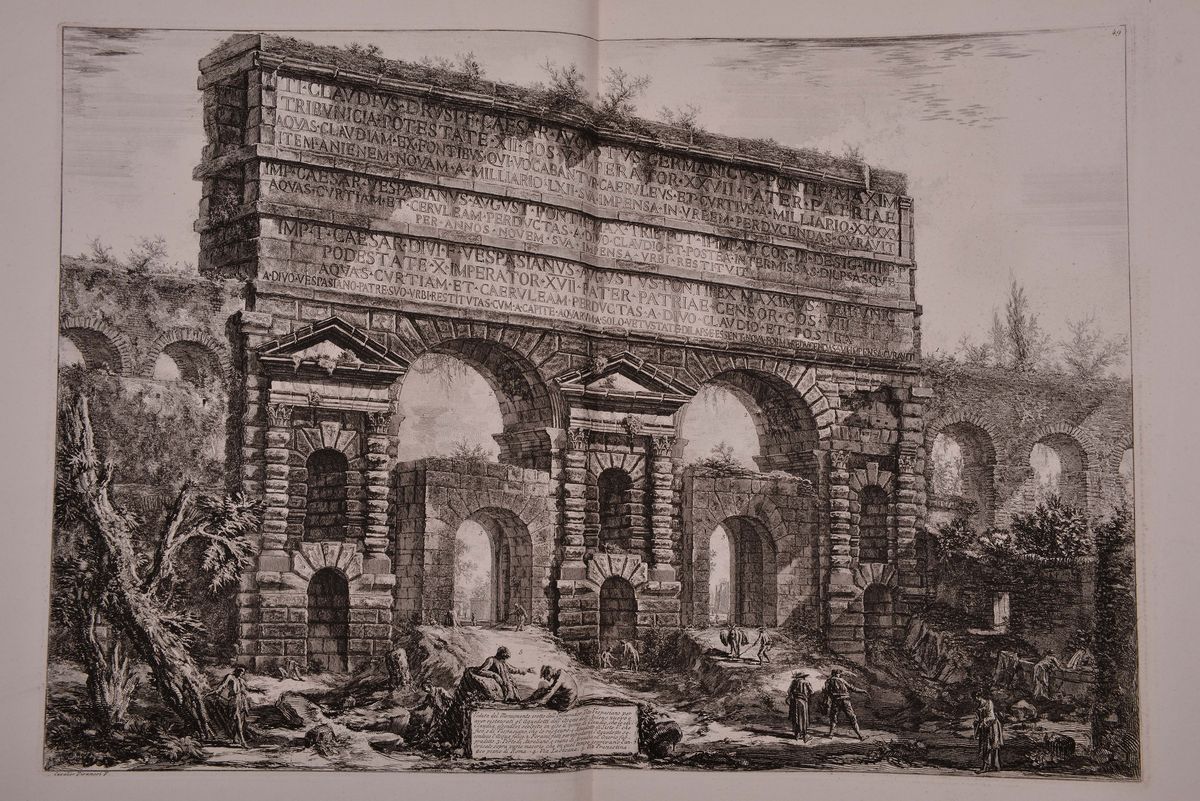 Giovanni Battista Piranesi (1720-1778)vedute di Roma
