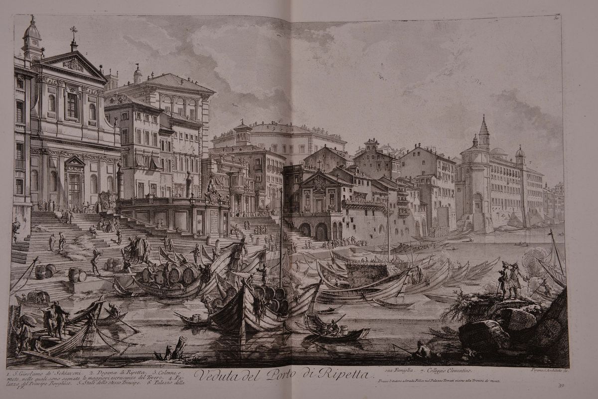 Giovanni Battista Piranesi (1720-1778)vedute di Roma