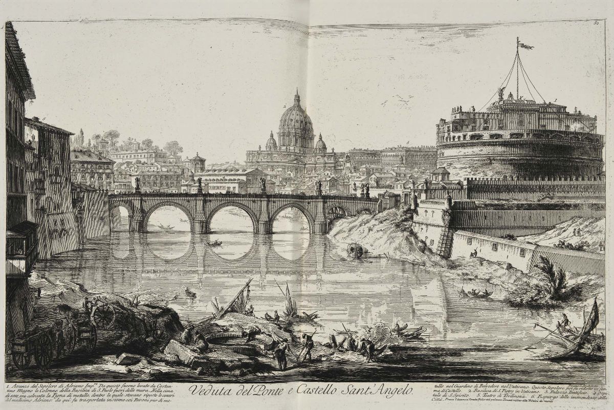 Giovanni Battista Piranesi (1720-1778)vedute di Roma