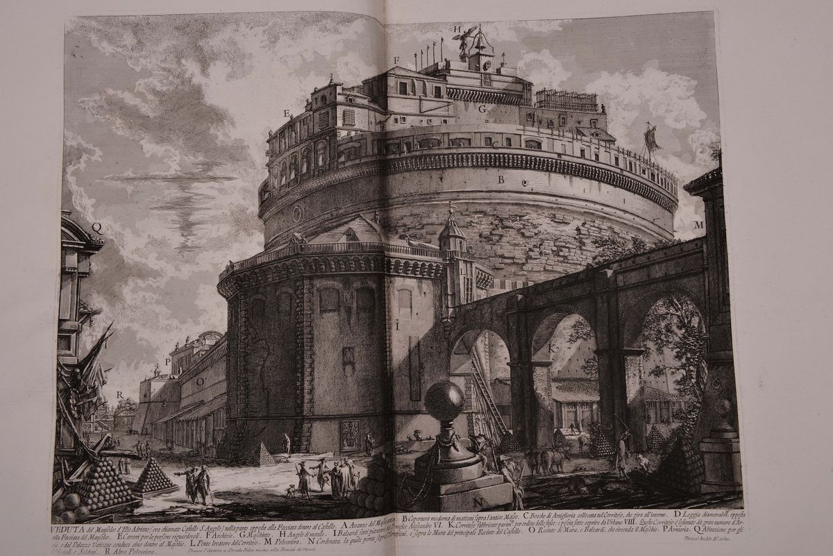 Giovanni Battista Piranesi (1720-1778)vedute di Roma