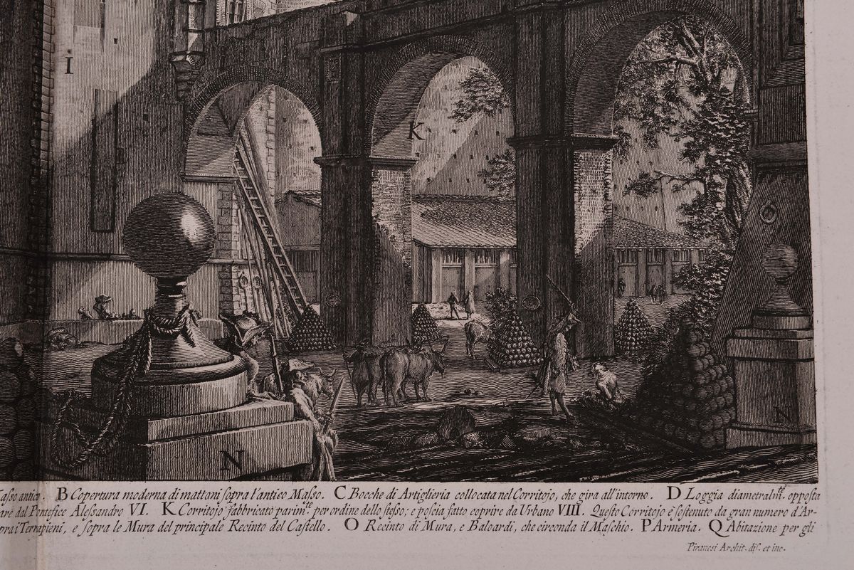 Giovanni Battista Piranesi (1720-1778)vedute di Roma