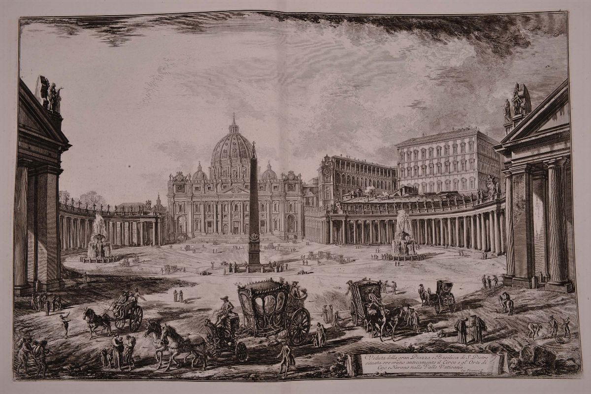 Giovanni Battista Piranesi (1720-1778)vedute di Roma